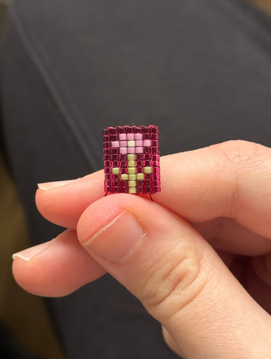 Flower Charm Necklace — 14k gold-filled or sterling silver