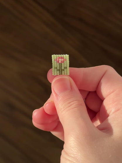 Valentines Flower Necklace - Sterling silver or 14k gold-filled